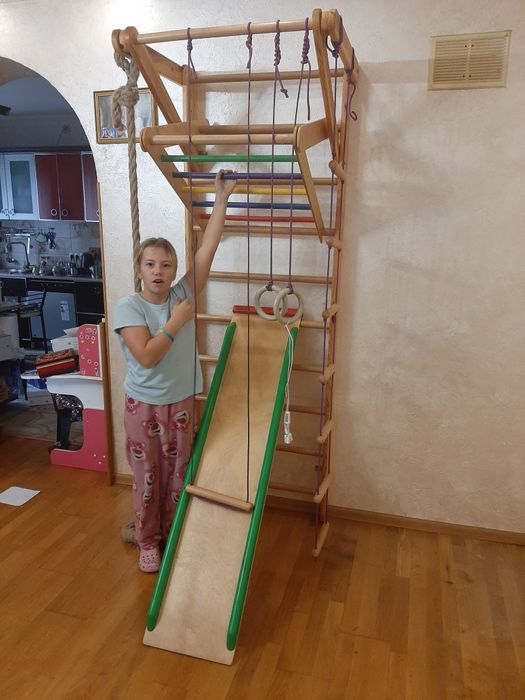 Гимнастична стінка спортивна тренажер дитячий