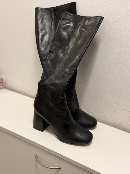 шкіряні Італійські чоботи Baldinini 37 розмір