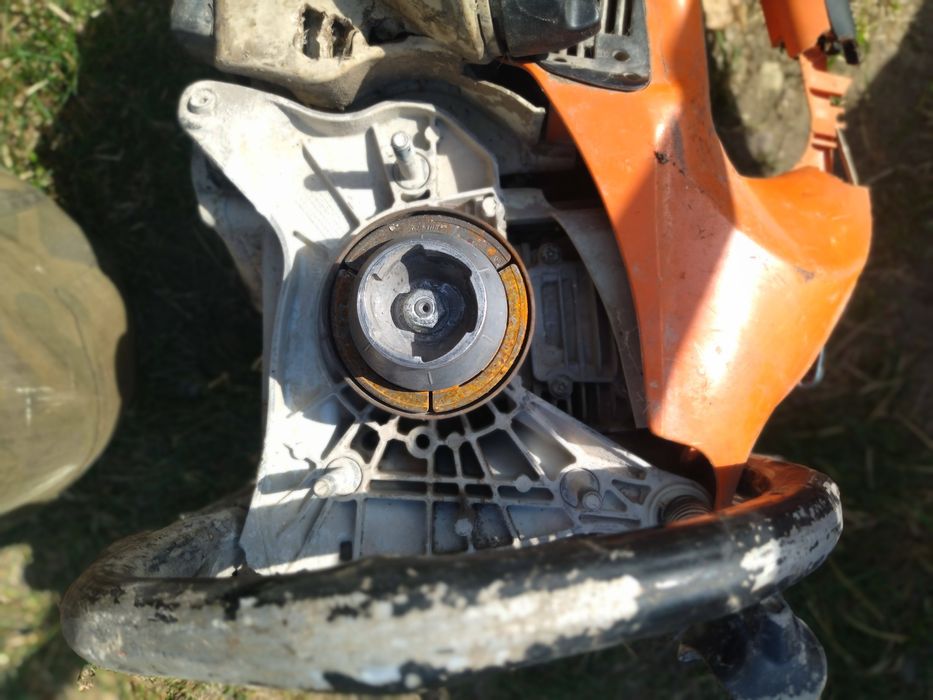 Stihl 410 piła do betonu uszkodzona ,przejechana