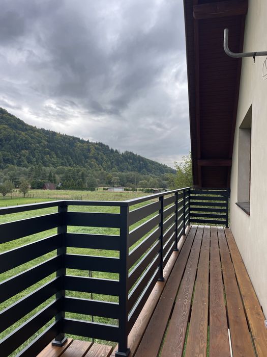 Balustrada Barierka Balkonowa Aluminiowa