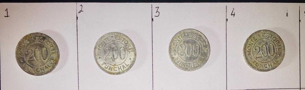 Fichas Raras da Ilha da Madeira/ Tokens