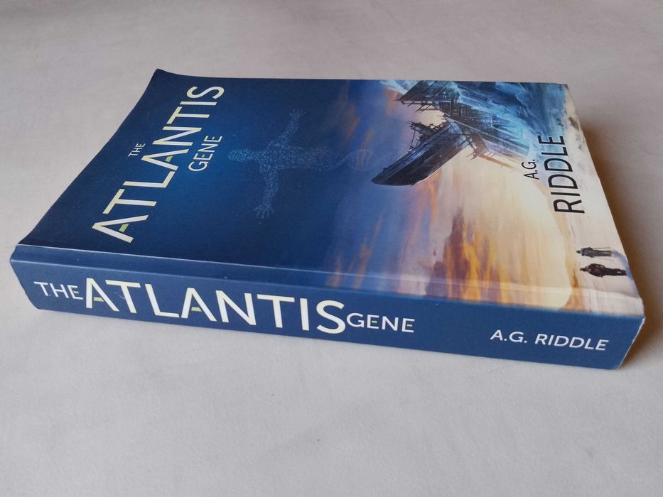 A. G. Riddle "The Atlantis Gene" 2014, w języku angielskim