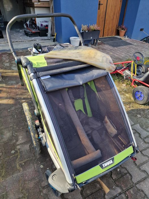 Przyczepka rowerowa Thule Cab 2 full zestaw