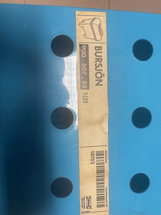 Podnóżek ze schowkiem IKEA Bursjon