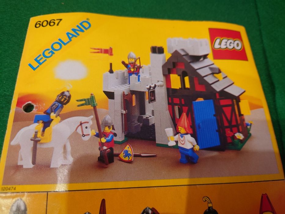 Lego 6067 ретро лего конструктор castle
