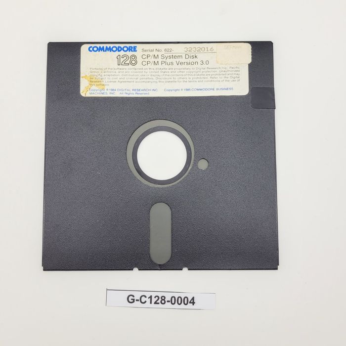 Commodore 128 CP/M System Disk Plus 3.0 (C128)