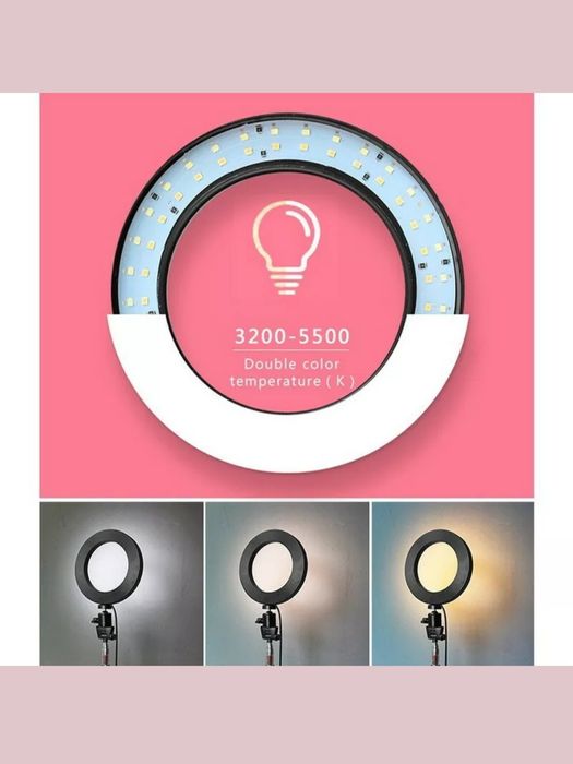 Pack 2 Anel de Luz led 10 polegadas