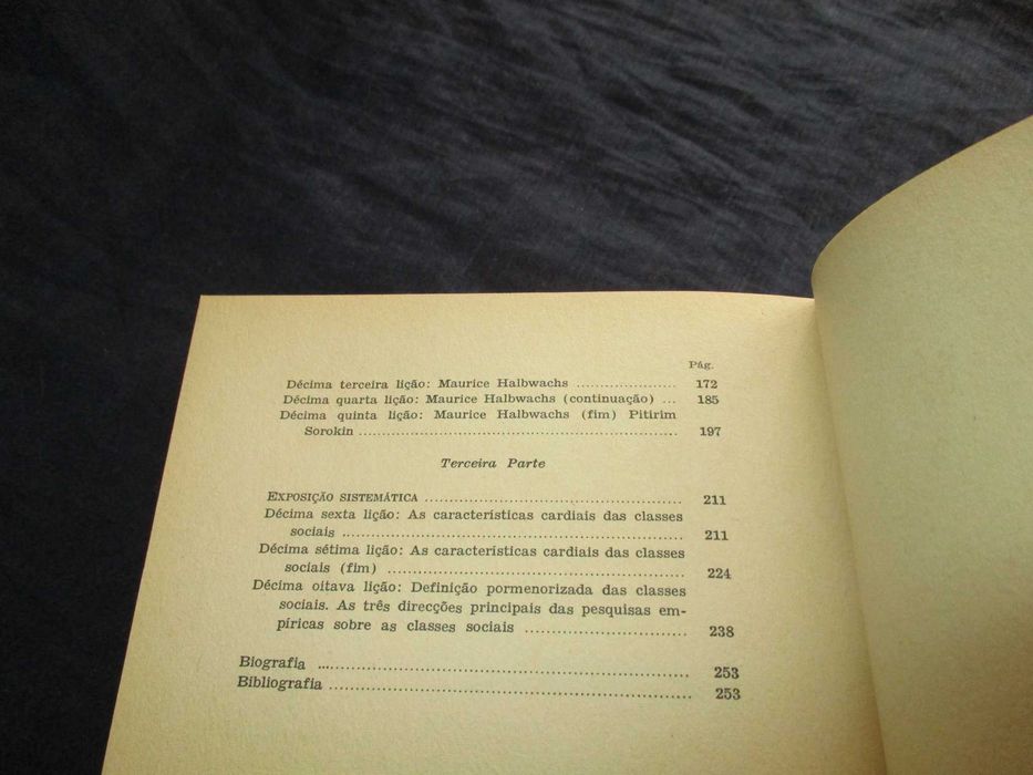 Livro As Classes Sociais Georges Gurvitch XX-XXI