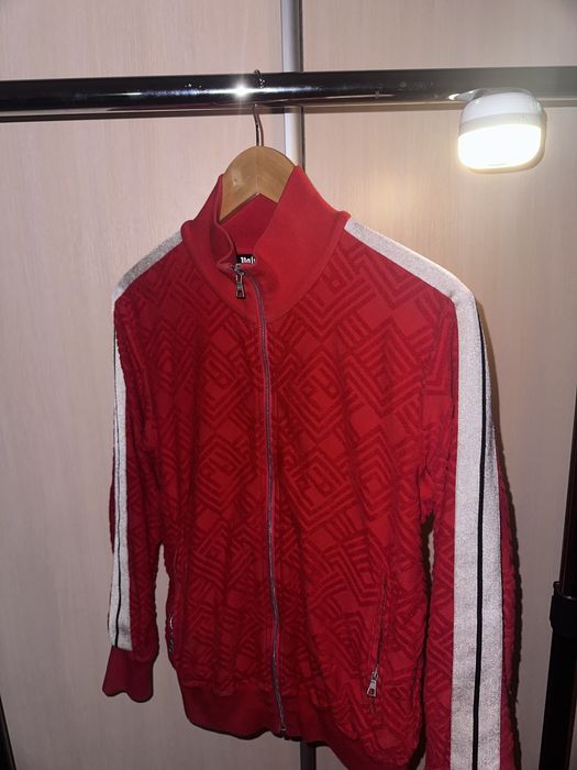palm angels wool zip