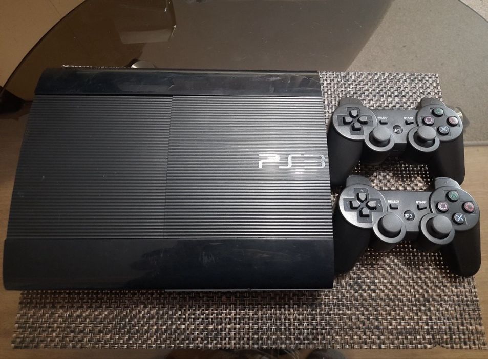 PS3 super slim 500gb + 40 Ігор /ФІФА19/Мортал комбат/