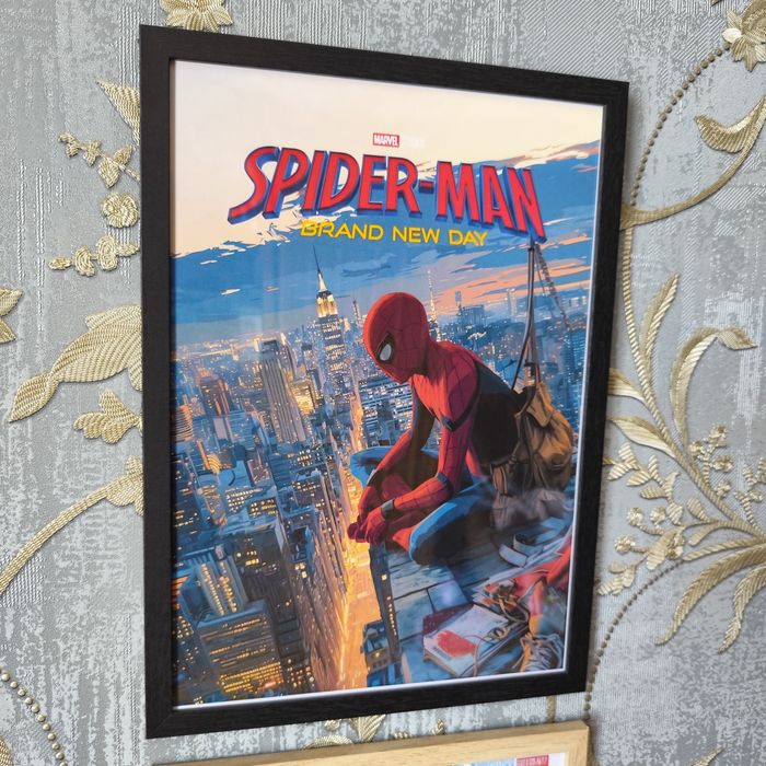 Постер А4 в рамці Spider Man, Doctor Doom