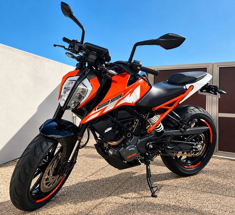 KTM Duke 125 2019 | 24.000 km | Akrapovic | Revisões em dia