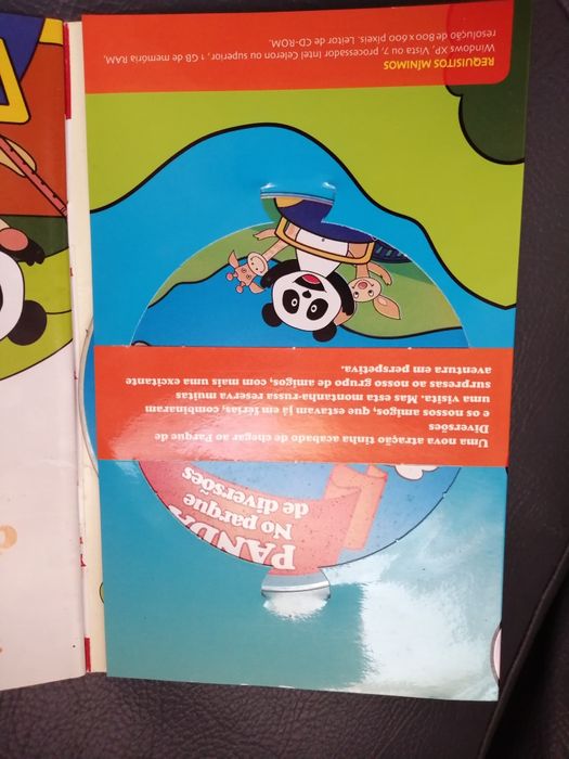 Livros interativos do panda