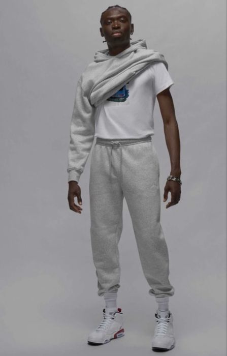 Костюм оригінал Air Jordan Brooklyn Fleece Grey L