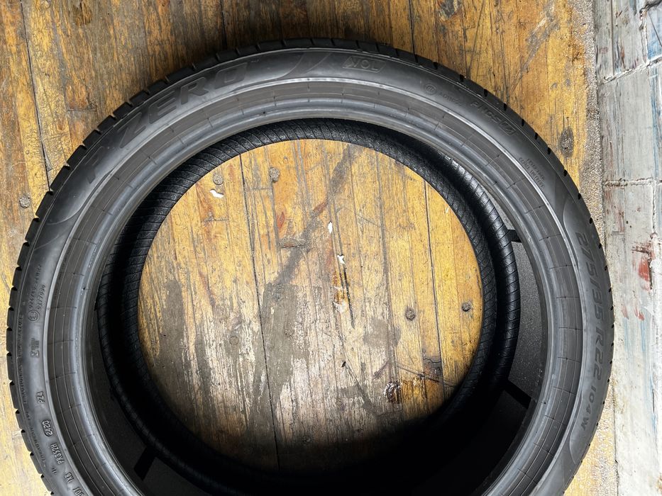 Dwie opony pirelli p zero 275/35/22 2020r.