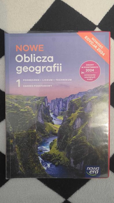 NOWE Oblicza geografii 1 - Podręcznik Nowa Era (Edycja 2024) + Żyję i działam bezpiecznie - Podręcznik EDB liceum/technikum Nowa Era