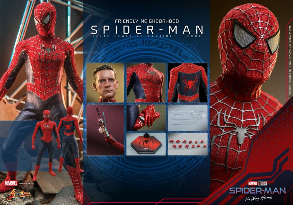 Фигурка 1/6 hot toys mms 662 SPIDER-MAN NO WAY HOME