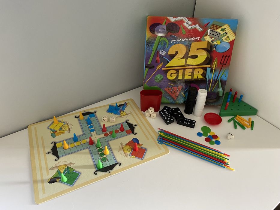 Gra planszowa - 25 gier