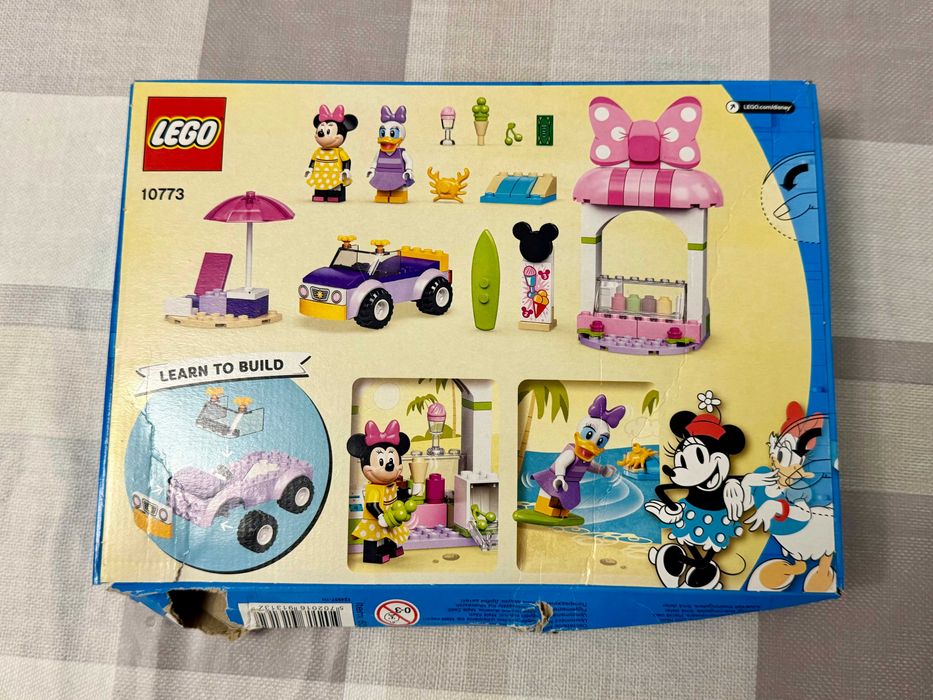 LEGO Disney 10773 Geladaria da Minnie - Selado, Caixa Danificada