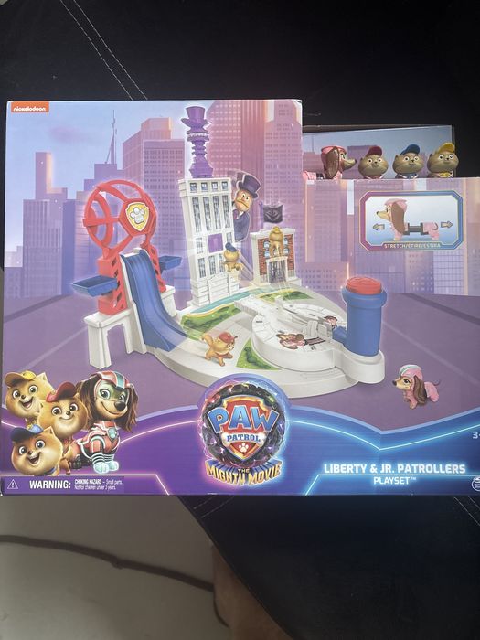 Nowy zestaw psi patrol liberty i poms