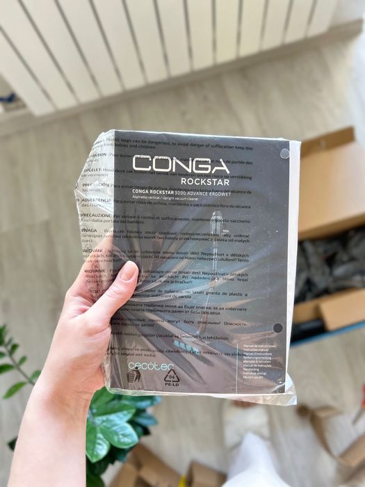 Пилосос Cecotec Conga Rockstar 3000 Advance Ergowet