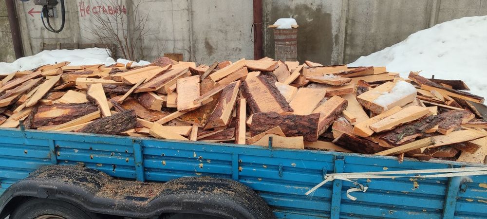 Дрова сухие прицеп доставка по городу