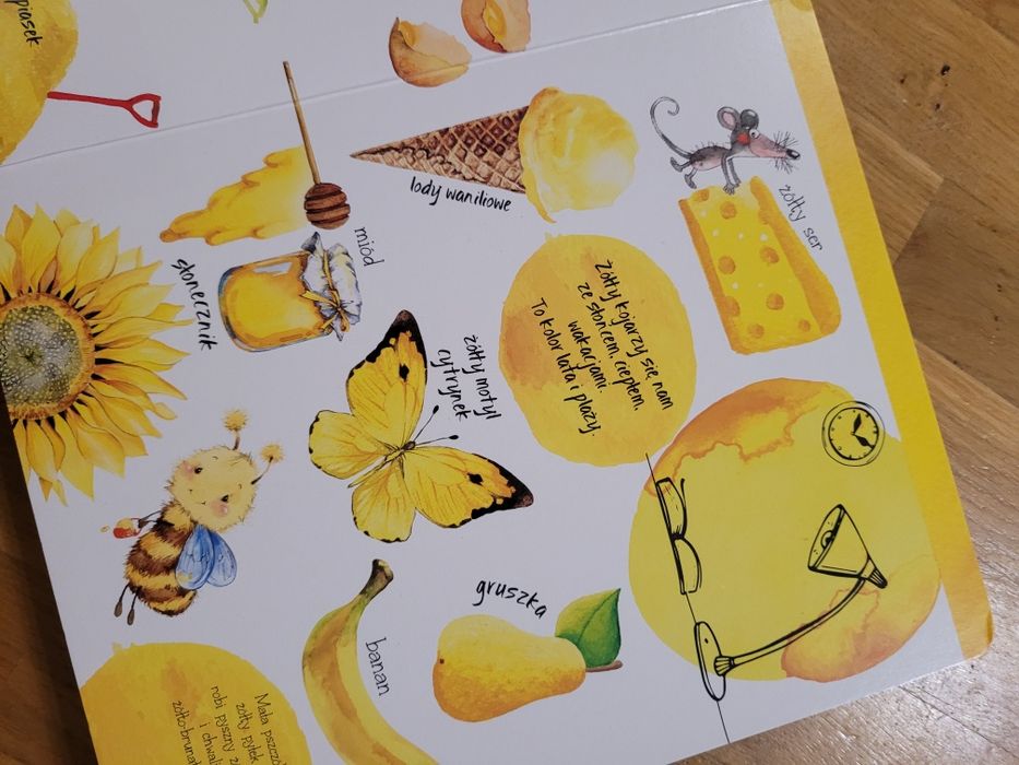 Pucio uczy się mówić, Wielka księga kolorów