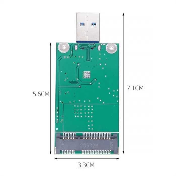 Перехідник MSATA USB 3.0