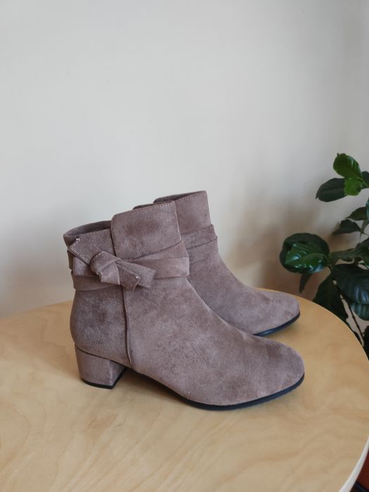 Botki damskie zamszowe r. 38