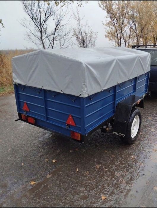 ‼️ Тент ПВХ на прицеп БОБЕР  / Розмір: 2,1×1,3 м
