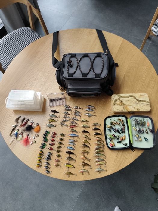 Woblery hande made ręcznie robione kleń jaź pstrąg