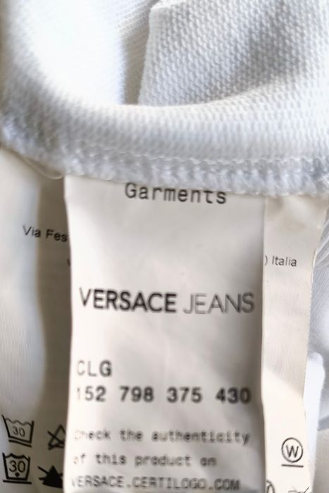 Свитшот на лампасах  кофта Versace Jeans panel oригинал Italy