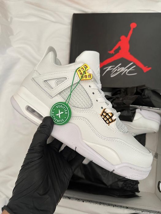 Jordan 4 Gold Metalic 41/43