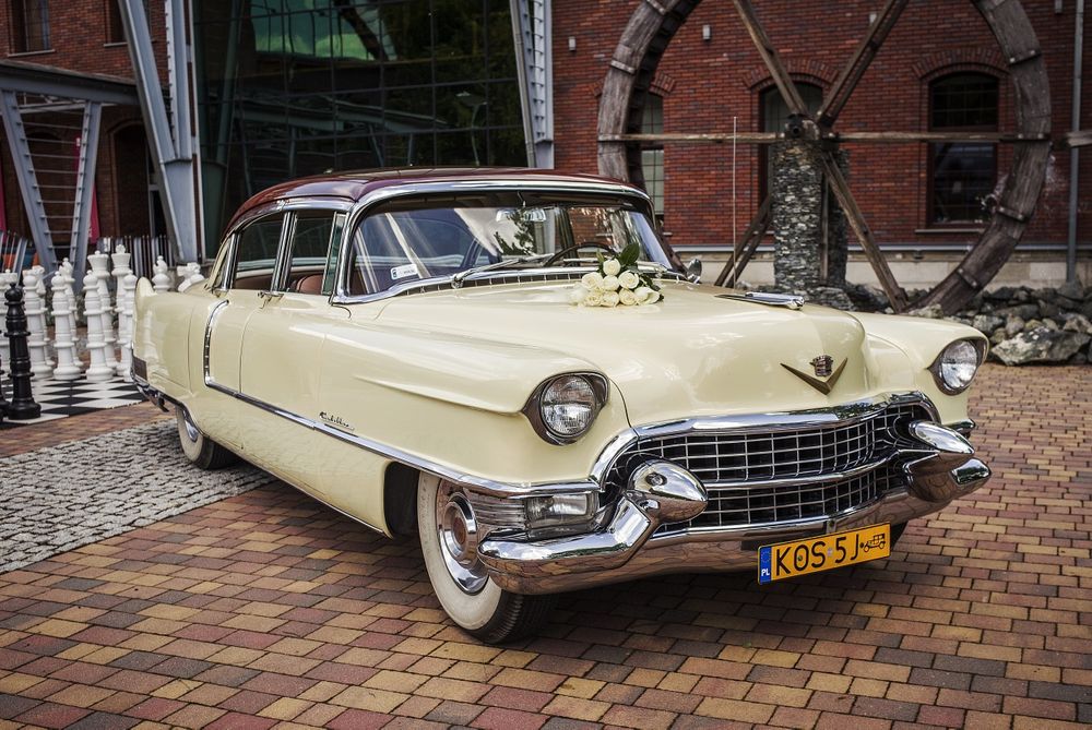 Cadillac do ślubu auto wynajem zabytkowy 1959