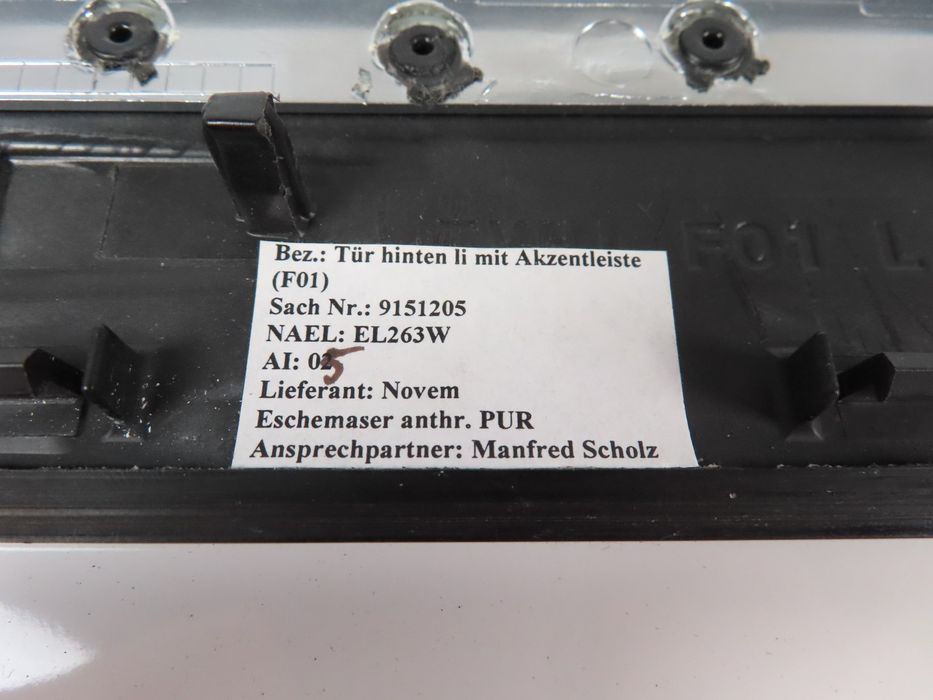 Friso Da Porta Bmw 7 Ref: 51429151205