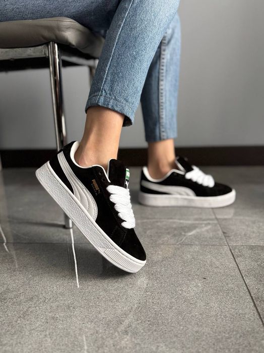Кросівки Puma Suede XL White - Black premium