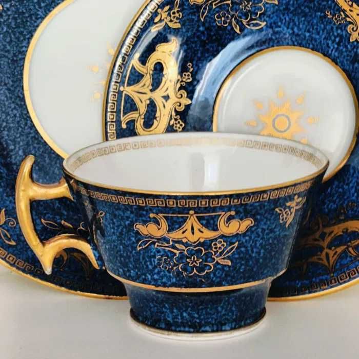 **filiżanka „Royal Blue” porcelana Collingwood Bros 1924_1939