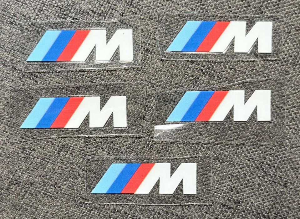 5 Autocolantes bmw M vinil autocolante
