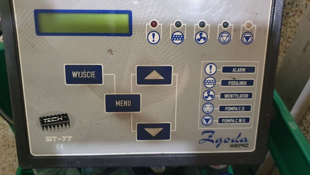 Sterownik, regulator, programator do kotła pieca zasypowego TECH ST-71