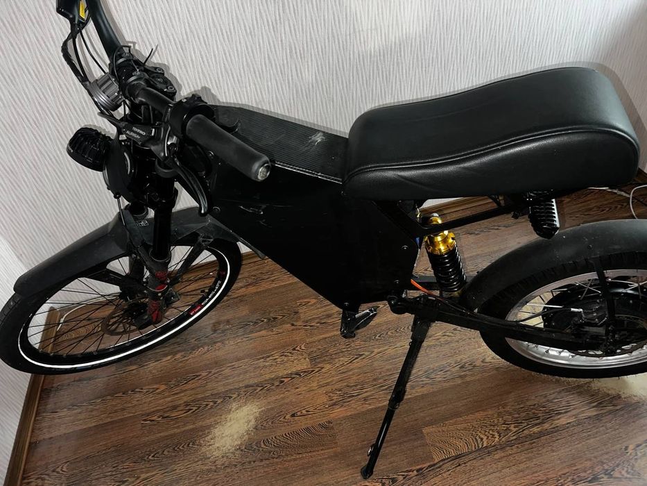 Електровелосипед, електробайк, rockshox, qs motor, eleek