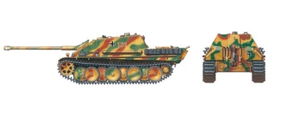 model so sklejania 1/48 czołg Jagdpanther Tamiya 32522
