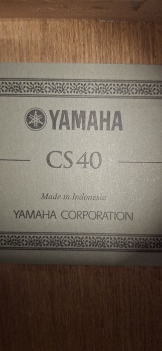 Gitara Yamaha CS40 3/4 + Pokrowiec | Dobra cena, technicznie sprawna