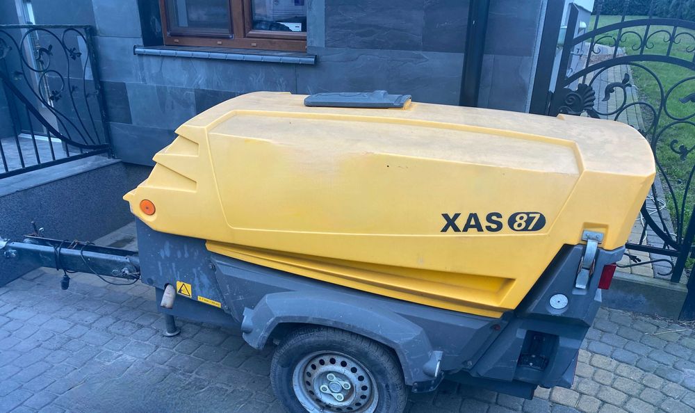 Kompresor śrubowy sprężarka ATLAS COPCO XAS 87