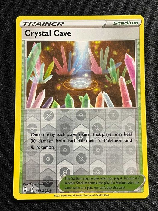 Carta Pokémon Crystal cave 144/203 Evolving Skies