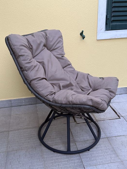 Cadeira Poltrona Relax Metal Homa