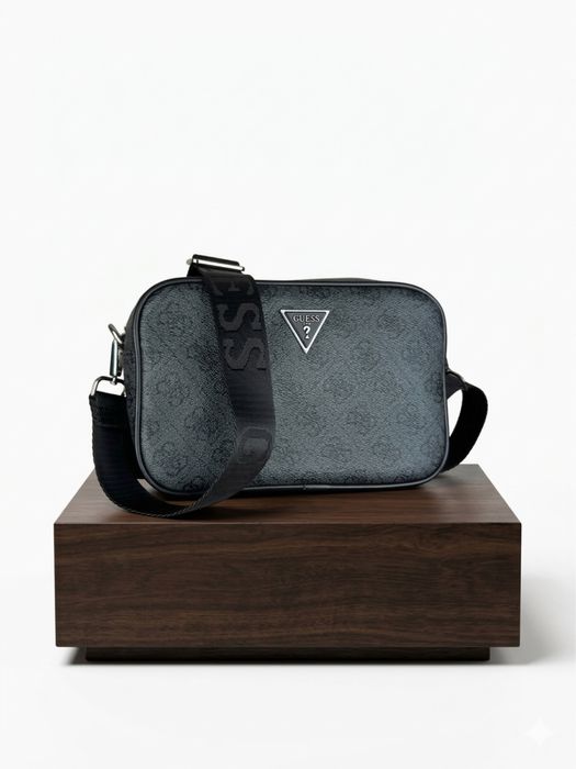 Шкіряна сумка Guess чоловіча, оригінал