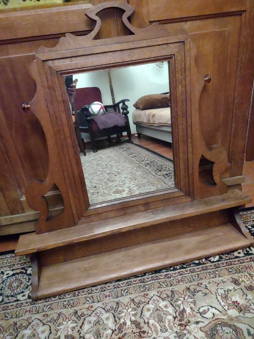 Stara Dębowa Nadstawka na Toaletkę po Renowacji Gniezno • OLX.pl