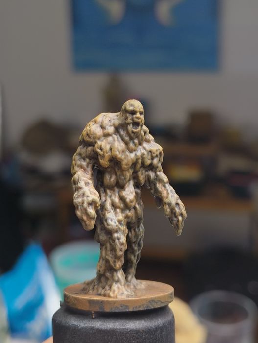 Impressão 3d de miniaturas para jogos como Warhammer 4k e Dnd