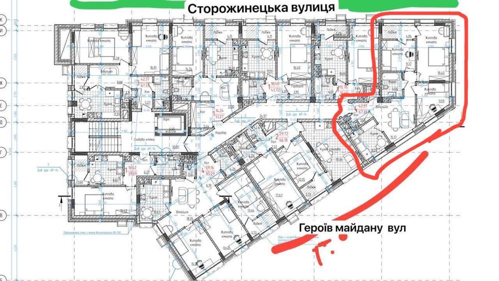 Продається 3-кімн. НОВОБУДОВА в ЦЕНТРІ