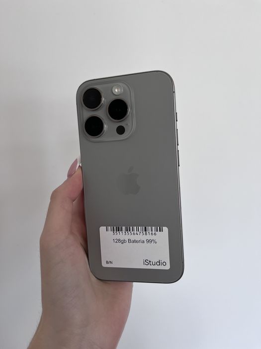 RATY 0% iPhone 15 Pro 128 GB BATERIA 99% GWARANCJA 12 miesiecy !!!